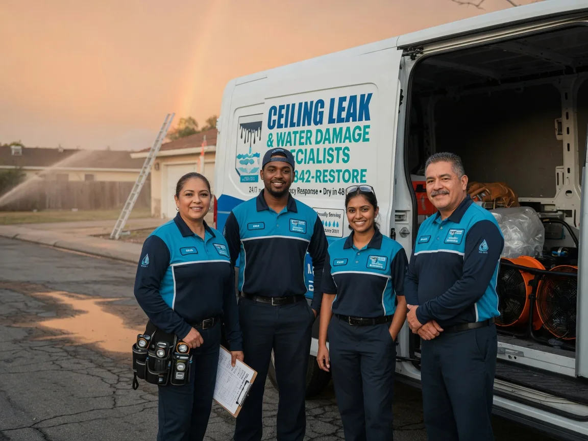 Ceiling Leak Cleanup company in Riner, VA